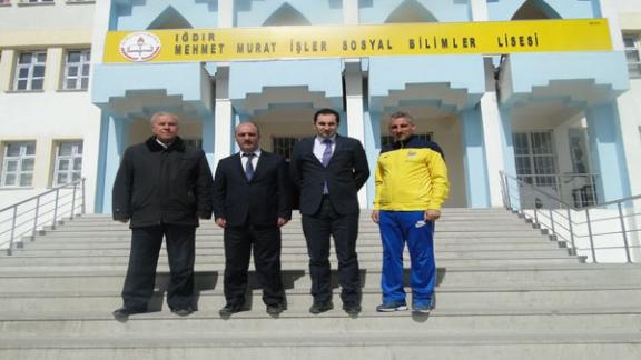 Mehmet Murat İşler Sosyal Bilimler Anadolu Lisesini Ziyaret