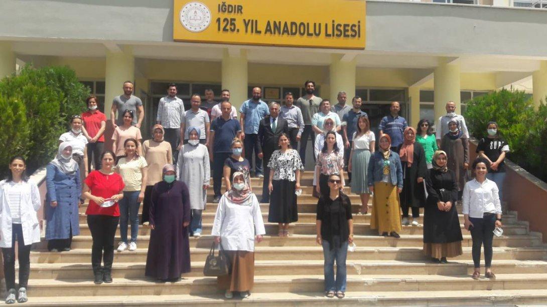 Milli Eğitim Müdürümüz Sayın Hakan GÖNEN 125. Yıl Anadolu Lisesini Ziyaret Etti.