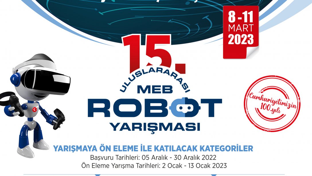 15. Uluslararası MEB Robot Yarışması