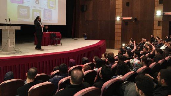              Uzman Psikolog Özkan Şenol Eğitim Liderliği ve Yöneticilerde Geliştirilebilir ve Değiştirilebilir İnsan Davranışları semineri verdi         