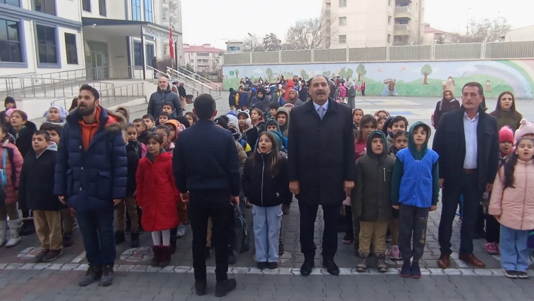 İl Milli Eğitim Müdürümüz Sayın Aziz GÜN, 'Türkiye Yüzyılı Maarif Modeli' kapsamında İnönü  İlkokulu'nu  ziyaret etti.