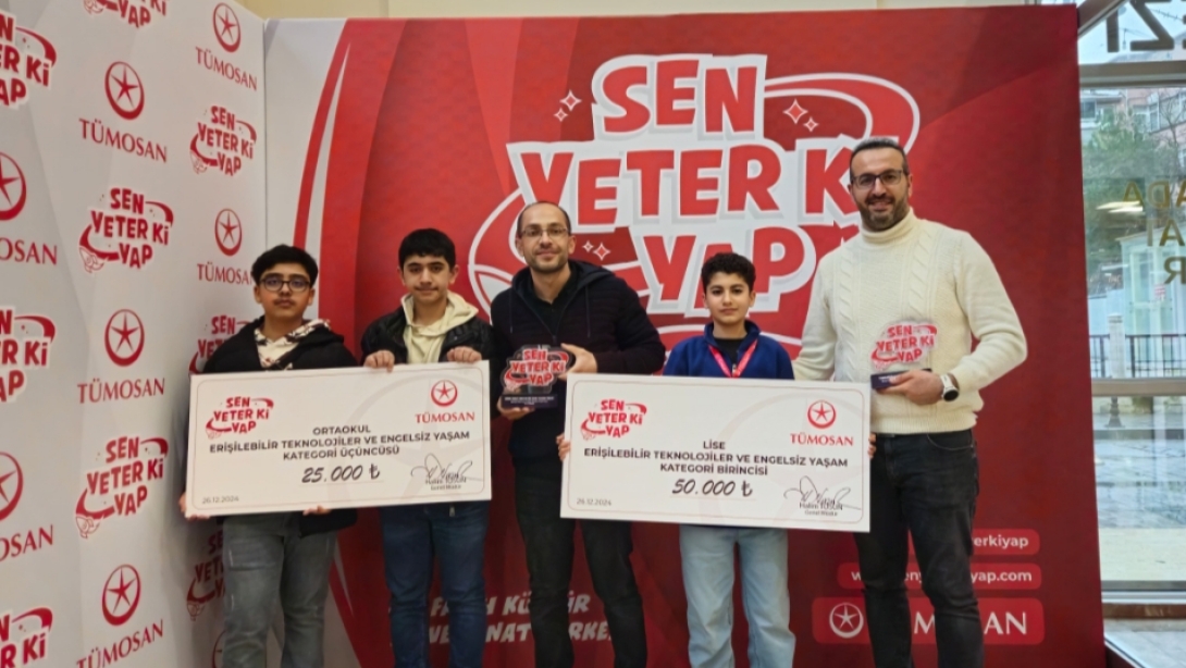 TÜMOSAN( Türk Traktör ve Motor Sanayi)'in 'Sen Yeter ki Yap' isimli ödüllü proje yarışması.
